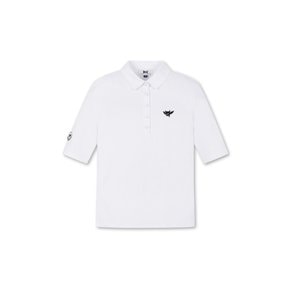 왁[WAAC]골프 (WWTCM24407WHX)여성 ATHLETIC Ribbed Slim 폴로