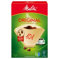 Melitta 밀리타 필터백 101 내츄럴 브라운 40개입