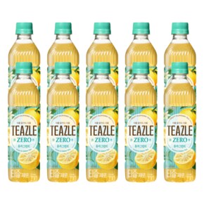 티즐 제로 유자그린티 500ml x 10개