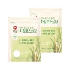 백설 하얀 자일로스 설탕 1kg x2개