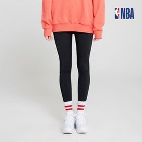 여성 NBA 로고맨 두줄 테이프 레깅스 (N201TP791P)