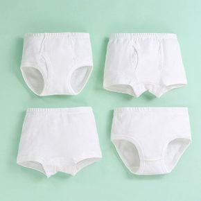 아동 하얀 코튼 삼각 사각팬티 3P세트 3 12세 _P393171268
