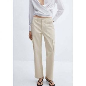 5059568 Mango LARA - Cargo trousers sable