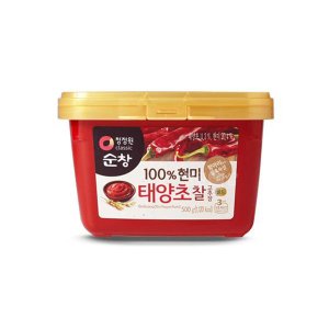 우리가락 [모닝배송][우리가락]순창 100% 현미 태양초 찰고추장 500g (사각)