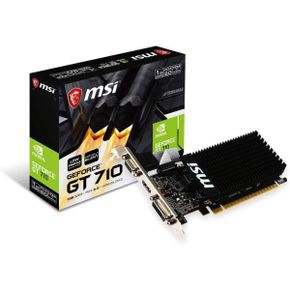 영국 MSI 그래픽카드0108 NVIDIA GEFORCE GT 710 1GD3H LP Graphics Card 1GB DDR3 954MHz Low P