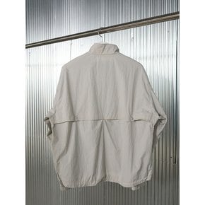 Diagonal Line Anorak Jacket_Grey