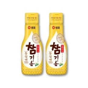 샘표 일편단심 통참깨 참기름 200ml 2병