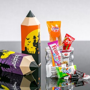 할로윈데이 연필 간식 + 무료라벨 구디백 선물