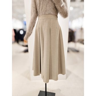 아이잗컬렉션 [파주점] [더아이잗컬렉션]플리츠 A라인 스커트 CRCA0SK061