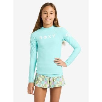 록시 GIRL HEATER YOUTH 래쉬가드 (TG21BR015BZG)