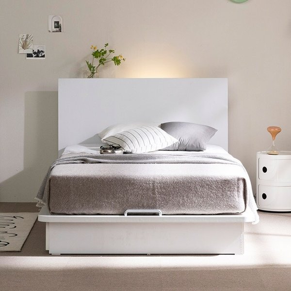 심플 LED 수납침대 K(타이트탑 21cm 매트리스) TR5224 (수도권무배)