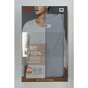 도톰한면100%남동내의