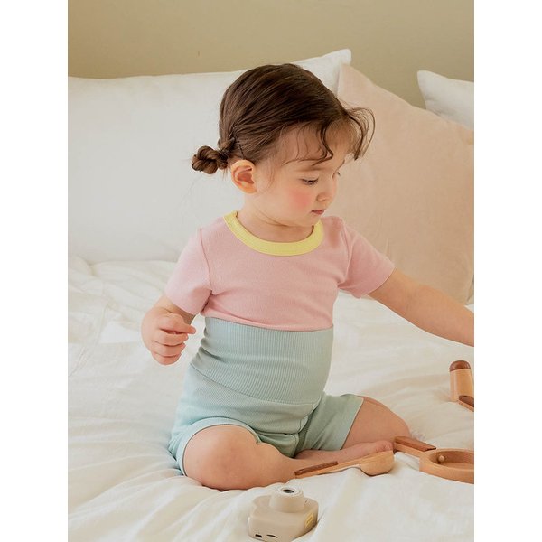 반팔 솜사탕 배앓이방지실내복_4color