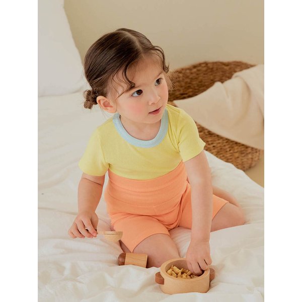 반팔 솜사탕 배앓이방지실내복_4color