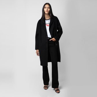 쟈딕앤볼테르 [여주점] 캐시미어 코트 Mady Cashmere Coat ZE3FFCTOT006Z10