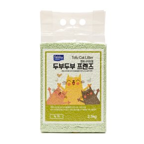 테비 두부두부 프렌즈 2.5kg x 6개 벤토입자 고양이두부모래