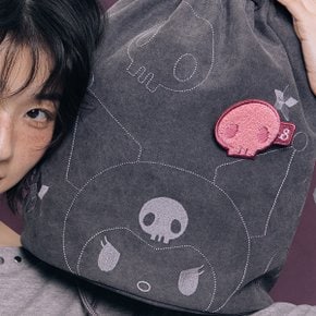 Lucky Kuromi Boucle Wappen Gentle Skull