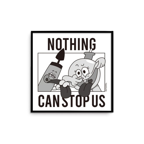 낫띵 캔 스탑 어스  정사각 포스터