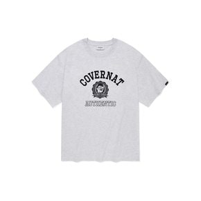 보더콜리 엠블럼 티셔츠 헤더 그레이 CO2402ST52HG