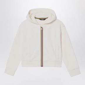 [해외배송] 24 F/W 까웨 DIVINE 화이트 후드 맨투맨 (KIDS ) K7125HW-BCO-X42 B0051854404