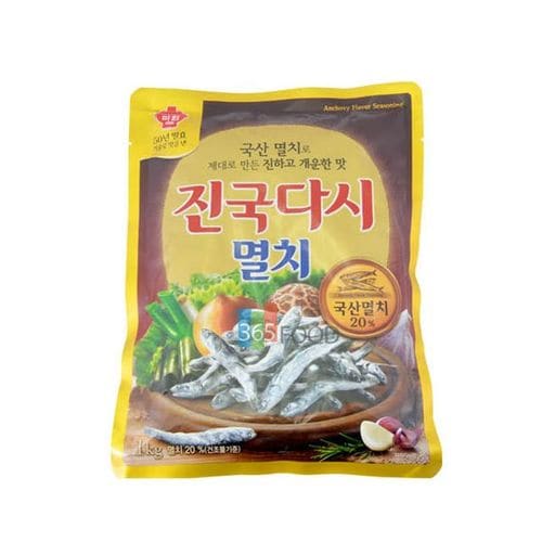 국물내기 멸치진액젓 잔치국수 청정원 진국다시 1kg