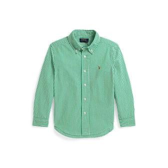폴로 랄프 로렌 폴로 키즈 남아 2-7세 스트라이프 코튼 시어서커 셔츠(CWPOWOVB6820688999)