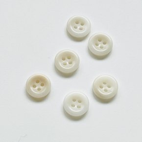 [국산] 너트 단추 11mm, 13mm 천연염색 가능