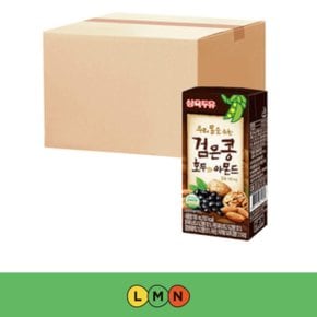 삼육 검은콩호두아몬드 직장인 학생 아침대용 190ml 96팩