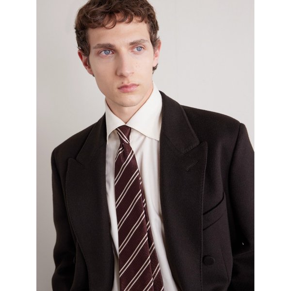 8cm 스트라이프 실크 자카드 넥타이 46376663163003338