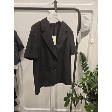 ZOOC 반팔 싱글카라 자켓(Z252MSF307)
