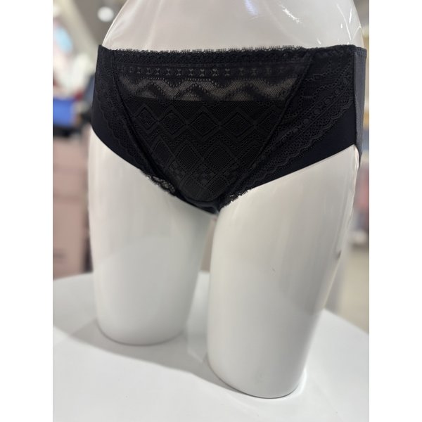 [여주점] 105 110 사이즈 햄라인 노라인 여성 팬티 [VPT0980H] BK
