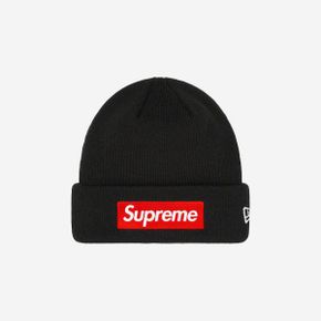 슈프림 뉴에라 박스로고 비니 블랙 - 22FW Supreme New Era Box Logo Beanie Black - 22FW