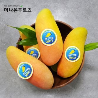 더나은후르츠 직수입 태국 마하차녹 무지개 망고 실속 2kg 3kg 이상 1.3kg 5kg 내외