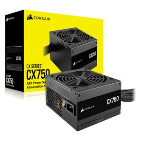 CORSAIR CX Series CX750 (정품) PC 컴퓨터 ATX 파워 A/S 5년