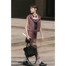 후드 러닝 베스트 Z252MSJ018