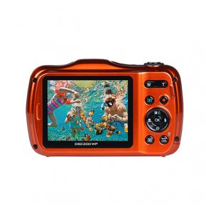 켄코 DSC200WP IP58 438589 디지털 카메라/방진, 방수, 2016 메가픽셀, 4x, 광학, 1M, 충격 방지