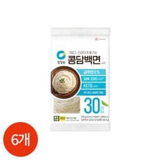  청정원 콩담백면 150g x 6개