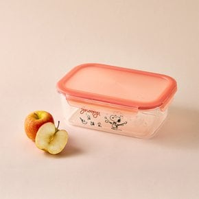 테이블탑 스누피 사각 밀폐용기 460㎖ 직사각