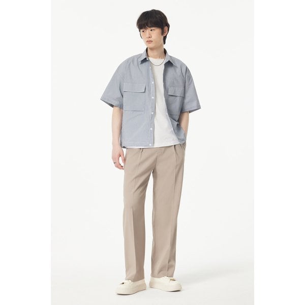 [MEN] 빅포켓 써커 셔츠 9155221176052