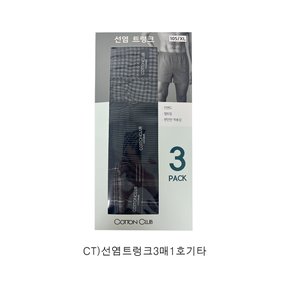 선염트렁크3매