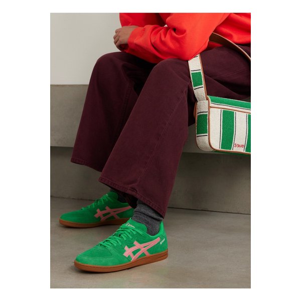 스카이핸드 OG 가죽 트리밍 스웨이드 스니커즈 1647597338719909