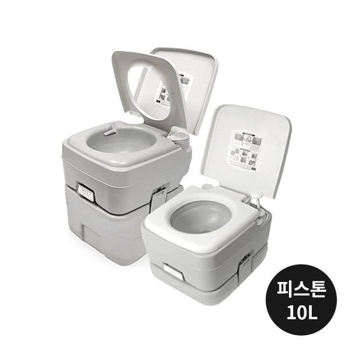 헬로우캠핑 new 캠핑용변기 10L 4노즐+피스톤-3010T