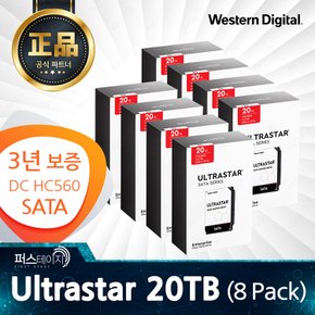 울트라스타 20TB DC HC560 WUH722020BLE6L4 (8 Pack) 3년 보증
