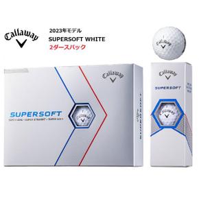 3189493 Callaway SUPERSOFT WHITE 캘러웨이 슈퍼 소프트 화이트 볼 2더 팩  TA3244993