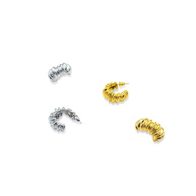 [드와떼] Doigte Flow_Spiral Earrings