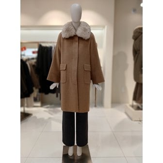 CC콜렉트 [여주점] 씨씨콜렉트 폭스퍼카라싱글울코트 E254msg166