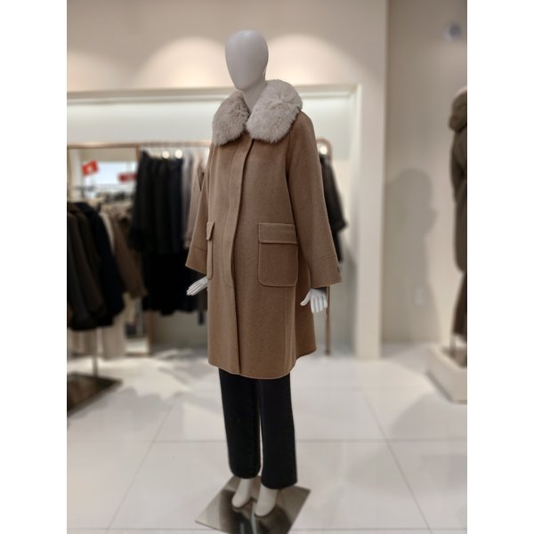 [여주점] 씨씨콜렉트 폭스퍼카라싱글울코트 E254msg166