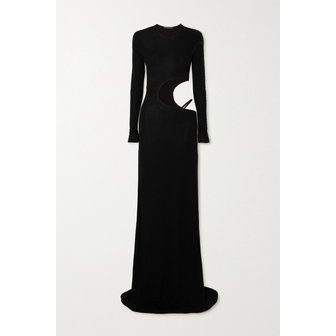 제이넵 아르샤이(Zeynep Arcay) 제이넵 아르샤이 Cutout Jersey Maxi Dress 블랙 13452677153105798