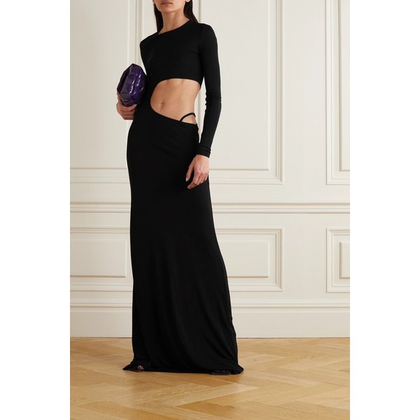 제이넵 아르샤이 Cutout Jersey Maxi Dress 블랙 13452677153105798