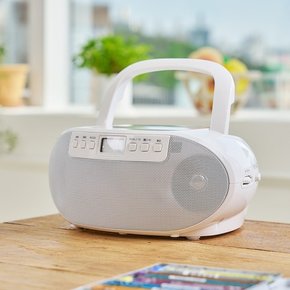 포터블 CD플레이어 IAB50 블루투스스피커 휴대용 유무선 라디오 USB MP3 미니오디오